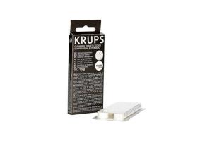 Tablettes de nettoyage XS300010 pour machine à café expresso seb EX6800FR (1,5 g x 10) - Krups