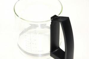 Verseuse noire sans couvercle pour cafetiere krups Verseuse noire sans couvercle pour cafetiere krups