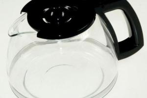 VERSEUSE EN VERRE + COUVERCLE NOIR POUR CAFETIERE MELITTA - BVMPIECES