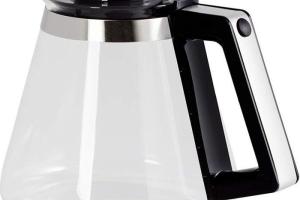 Verseuse en Verre - Melitta - Aroma Signature DeLuxe - 125 Litre - Noir/Argent - Filtre Verseuse en Verre - Melitta - Aroma Signature DeLuxe - 125 Litre - Noir/Argent - Filtre
