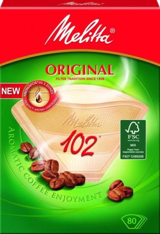 80 filtres à café Melitta Original Taille 120