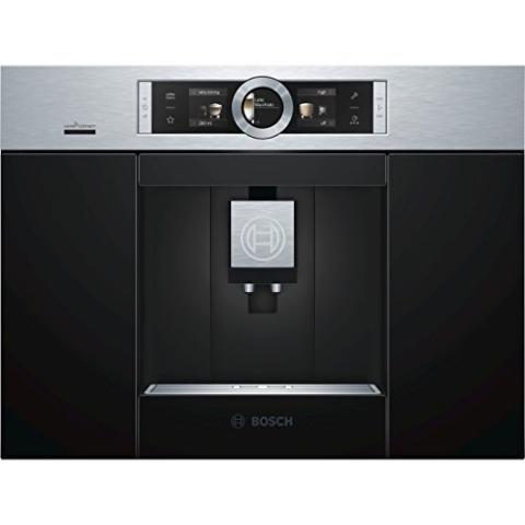 Bosch électroménager CTL636ES6 - Machine à café Série 8 connectée, tout automatique, 20-250 ml, 1600 Watts, Inox