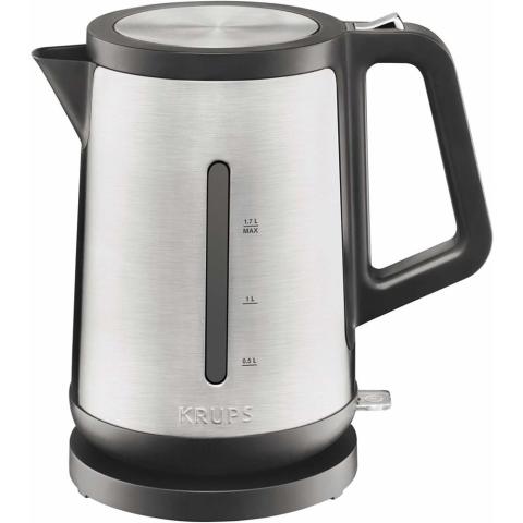 bouilloire électrique de 1,7L sans fil 2400W gris noir bouilloire électrique de 1,7L sans fil 2400W gris noir