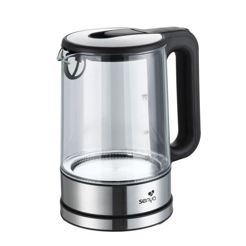 Bouilloire électrique sans fil en verre 1.7l tea lover Bouilloire électrique sans fil en verre 1.7l tea lover