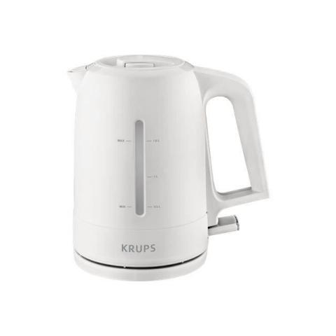 Bouilloire électrique KRUPS BW2441 - 2400 Watts - Capacité 16L - Base 360° - Blanc Bouilloire électrique KRUPS BW2441 - 2400 Watts - Capacité 16L - Base 360° - Blanc