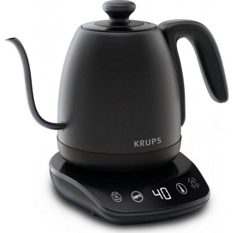 Bouilloire électrique - KRUPS - BW923810 - 1 litre - 1250 watts - Noir mat Bouilloire électrique - KRUPS - BW923810 - 1 litre - 1250 watts - Noir mat