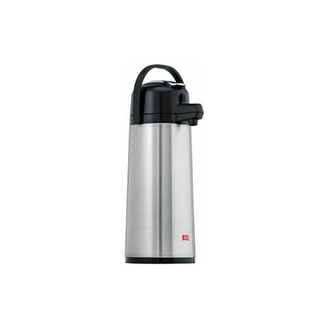 Bouteille isotherme à pompe, 2,2 litres, env. 18 tasses, piston en acier ino... - Melitta Bouteille isotherme à pompe, 2,2 litres, env. 18 tasses, piston en acier ino... - Melitta
