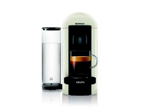 Cafetière portionnée Nespresso Nespresso Krups Vertuo Plus Blanc ivoire YY3916FD Cafetière portionnée Nespresso Nespresso Krups Vertuo Plus Blanc ivoire YY3916FD