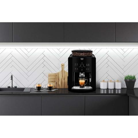 Cafetière autonome de 1,7 L avec moulin intégré 1450 W Noir