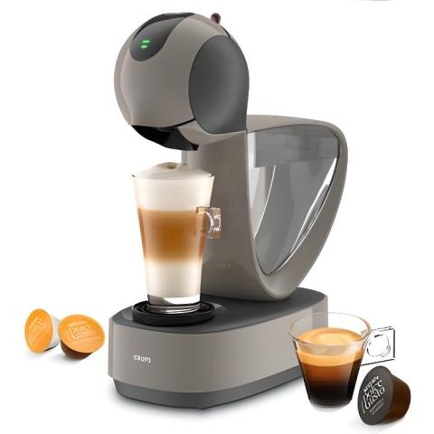 Cafetière à dosette ou capsule Krups INFINISSIMA TOUCH YY4666FD TAUPE - Krups