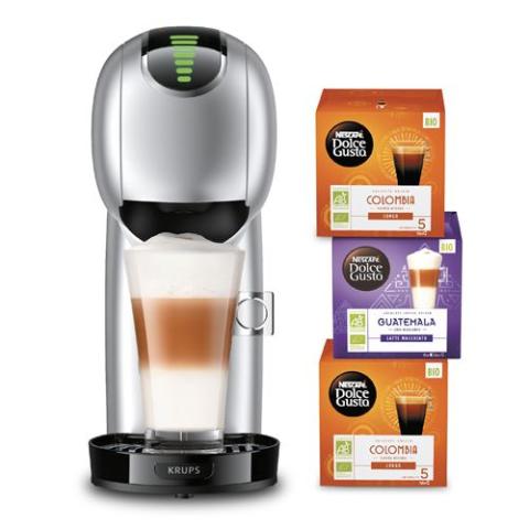 Cafetière à dosette Krups Nescafé Dolce Gusto Genio S Touch Coffret Cadeau YY4586FD 1500 W Gris