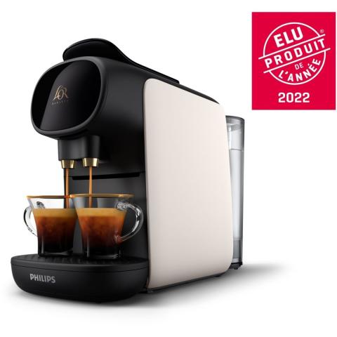 Cafetière à dosette LM9012/00 L'Or Sublime Blanc Satin