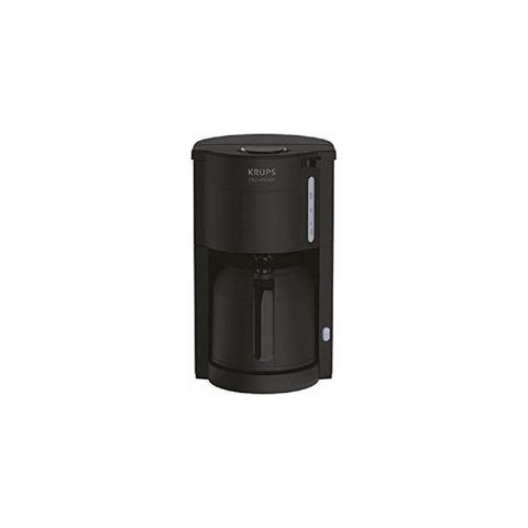 cafetière électrique de 1L pour 12 tasses avec verseuse isotherme noir cafetière électrique de 1L pour 12 tasses avec verseuse isotherme noir