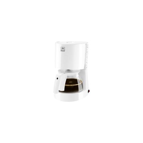 CAFETIÈRE ENJOY II GLASS BLANC