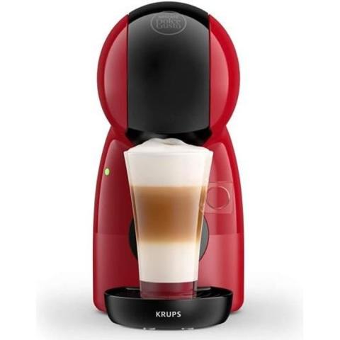 Cafetière expresso - KRUPS - Dolce Gusto Piccolo - Rouge - 15 bar - 0.8L