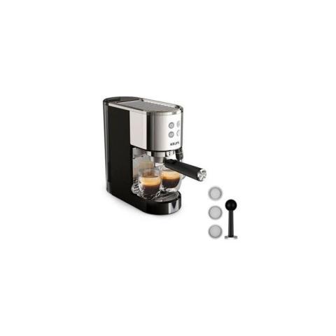 Cafetière expresso à pompe Krups Virtuoso+ XP444C10 Inox Cafetière expresso à pompe Krups Virtuoso+ XP444C10 Inox