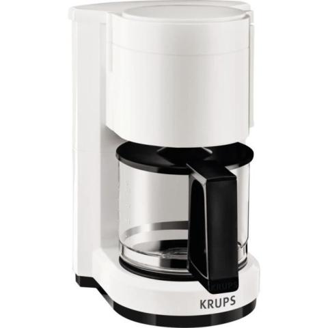 Cafetière à filtre KRUPS F1830110 - Blanc - Maintien au chaud - 0.6L Cafetière à filtre KRUPS F1830110 - Blanc - Maintien au chaud - 0.6L