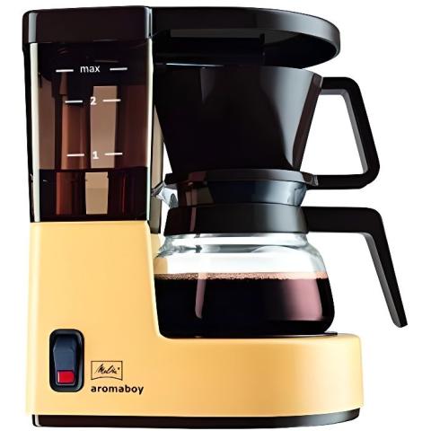 Cafetière filtre - MELITTA - Aromaboy 1015-03 - Marron - Verseuse en verre - 2 tasses Cafetière filtre - MELITTA - Aromaboy 1015-03 - Marron - Verseuse en verre - 2 tasses