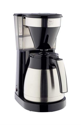 Cafetière filtre Melitta Easy Top Therm Steel 1050 W Noir