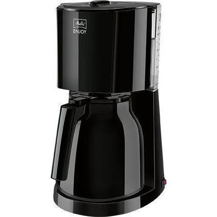 Cafetière filtre MELITTA - Enjoy II Therm Noir 1017-06 - 1000W - AromaSelector - Système anti-gouttes Cafetière filtre MELITTA - Enjoy II Therm Noir 1017-06 - 1000W - AromaSelector - Système anti-gouttes