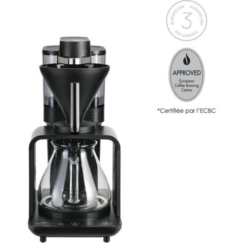 Cafetière filtre - MELITTA - Epour 1024-11 - 1515 W - 2/8 tasses - Noir/Chrome