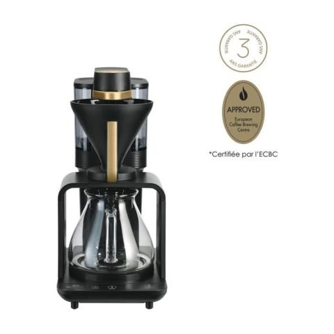 Cafetière filtre - Melitta - EPOUR 1024-12 - 1515 watts - 8 tasses - Noir et Or