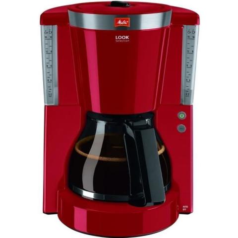 Cafetière filtre MELITTA Look IV Selection - Rouge - 15 tasses - 1000W