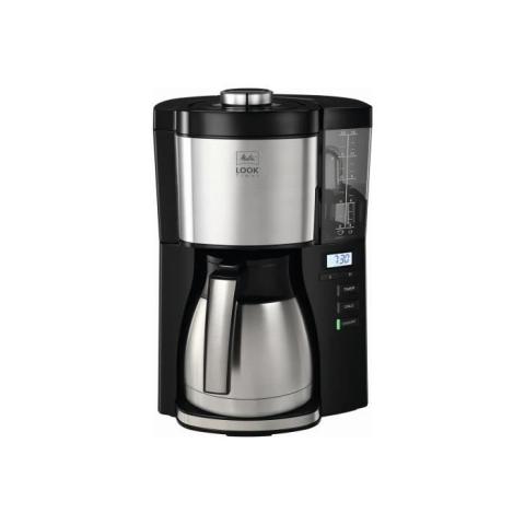 Cafetière filtre Melitta LOOKTherm Timer 1025 18 Noir Acier Noir Argent Cafetière filtre Melitta LOOKTherm Timer 1025 18 Noir Acier Noir Argent