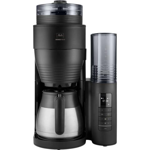 Cafetière filtre avec moulin intégré - MELITTA - Aromafresh Therm Pro 1030-11 - 8 tasses - 1 080 W - Noir