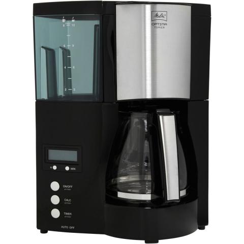 Cafetière filtre Optima Timer 100801BK Cafetière filtre Optima Timer 100801BK
