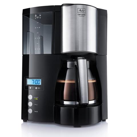 Cafetière filtre Optima Timer 100801BK Cafetière filtre Optima Timer 100801BK