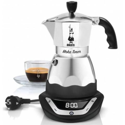 Cafetière italienne électrique 3 tasses inox - 0006092