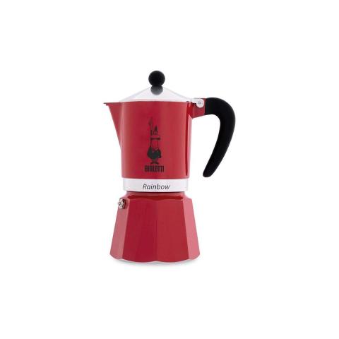 Cafetière italienne Rainbow 6 tasses red Cafetière italienne Rainbow 6 tasses red
