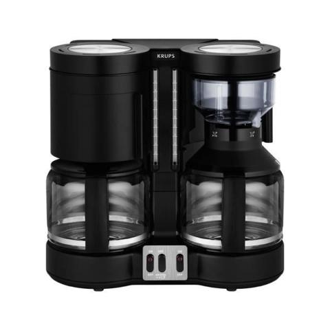 Cafetière Krups Duothek Plus - Noir - Goutte - 2200W Cafetière Krups Duothek Plus - Noir - Goutte - 2200W