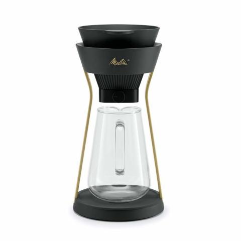 Cafetière - Melitta - AMANO - Noir et argent - Système anti-gouttes - Réservoir amovible Cafetière - Melitta - AMANO - Noir et argent - Système anti-gouttes - Réservoir amovible