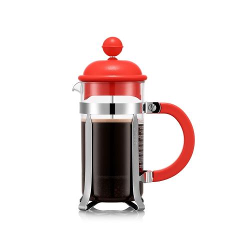Cafetière à piston avec couvercle en plastique CAFFETTIERA