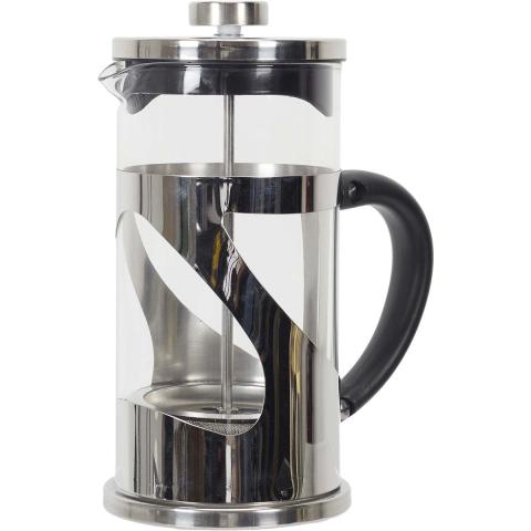 Cafetière à piston en métal et verre 60 cl Cafetière à piston en métal et verre 60 cl