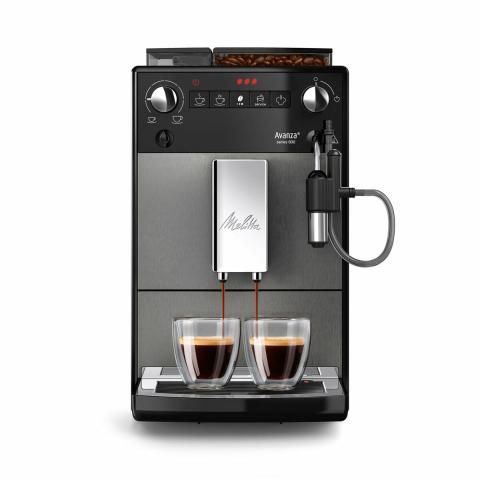 La cafetière superautomatique Melitta Avanza F270-100 titane 1450 W 15 bar 1,5 L
