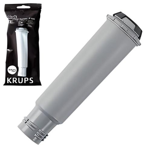 Cartouche filtre expresso Claris XP F08801 - KRUPS - Réduit le chlore et préserve les minéraux - Gris