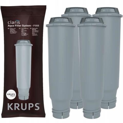 Claris Krups F088 – Filtre détartrant pour machine à café (lot de 4) Claris Krups F088 – Filtre détartrant pour machine à café (lot de 4)