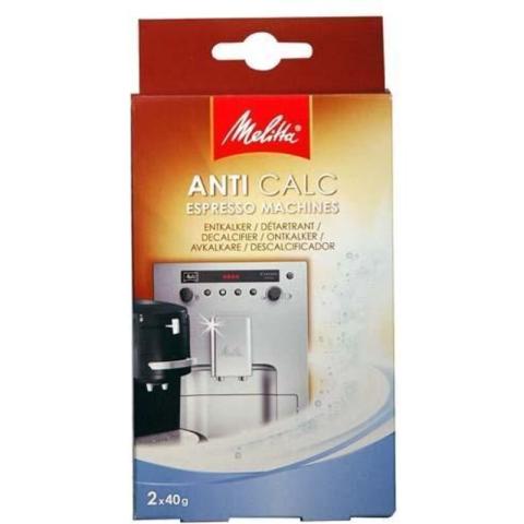 Détartrant Cafetière Automatique Ou À Dosettes - Poudre 2x40 Grammes - Melitta