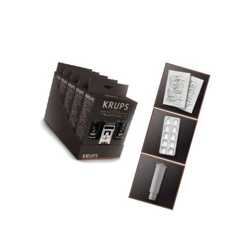 Détartrant - KRUPS - Lot de 5 kits nettoyant pour cafetière et expresso Détartrant - KRUPS - Lot de 5 kits nettoyant pour cafetière et expresso