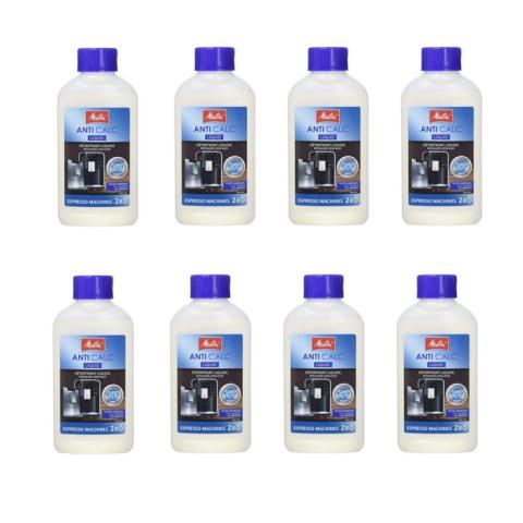 Détartrant - Melitta - Lot de 8 - 250ml - Pour Cafetière et Machine à Café Détartrant - Melitta - Lot de 8 - 250ml - Pour Cafetière et Machine à Café