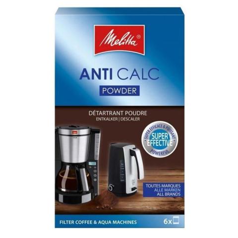 Détartrant en poudre ANTI CALC pour cafetières - MELITTA - 150g - Accessoire pour cafetière - Gris Détartrant en poudre ANTI CALC pour cafetières - MELITTA - 150g - Accessoire pour cafetière - Gris