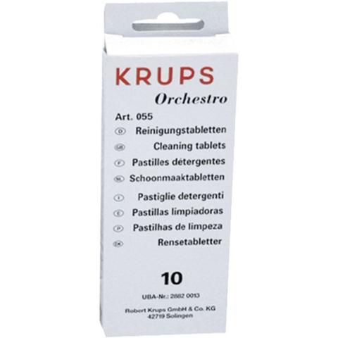Détartreur pour machine à café KRUPS - 10 pastilles - Blanc Détartreur pour machine à café KRUPS - 10 pastilles - Blanc