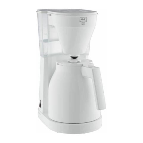 Easy Therm ii 1023-05 Blanc - Cafetiere - Thermo-pot a commande a une main, réservoir d'eau transparent -Blanc - Melitta