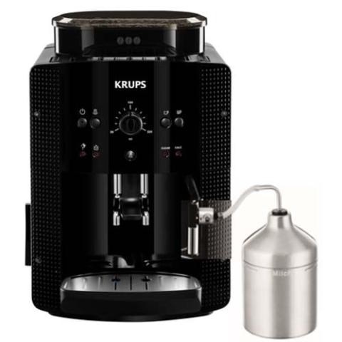 Expresso à broyeur Krups EA81M870 1450 W Noir avec Access Capuccino Expresso à broyeur Krups EA81M870 1450 W Noir avec Access Capuccino