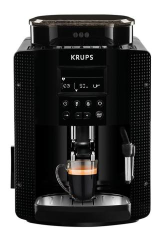 Expresso avec broyeur Krups Essential Automatic EA81P070R 1450 W Noir Reconditionné Expresso avec broyeur Krups Essential Automatic EA81P070R 1450 W Noir Reconditionné