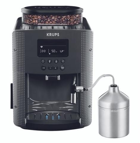 Expresso avec broyeur Krups Essential EA816B70 REC 1450 W Gris Reconditionné Expresso avec broyeur Krups Essential EA816B70 REC 1450 W Gris Reconditionné
