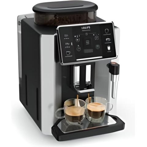 Expresso avec broyeur Krups SENSATION Machine à café à grain SILVER EA910E10 Expresso avec broyeur Krups SENSATION Machine à café à grain SILVER EA910E10